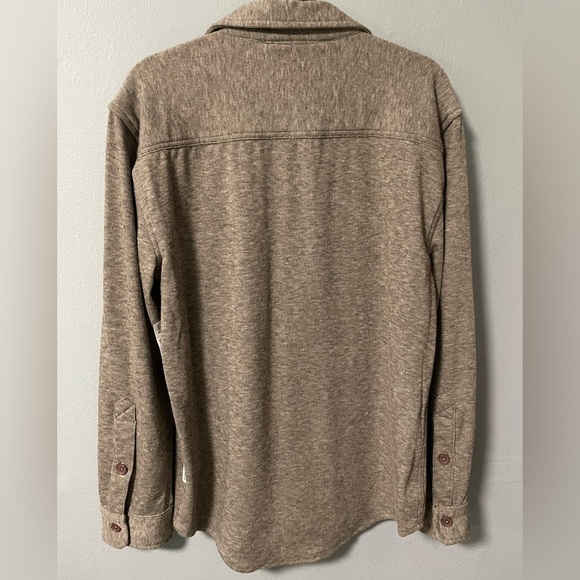 NWT Wearfirst Alpine Brushed Ribbed Fleece Lined  Button Down Shirt. Size Small - Picture 4 of 10